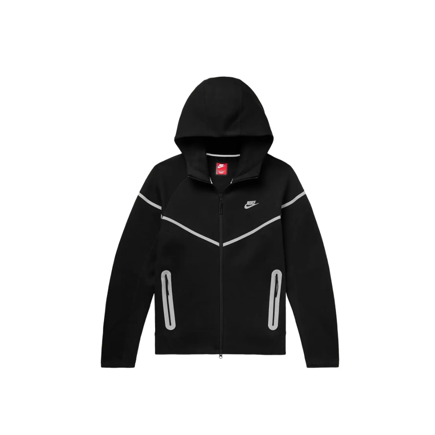 NIKE REFLECTIVE TECH FLEECE BLACK