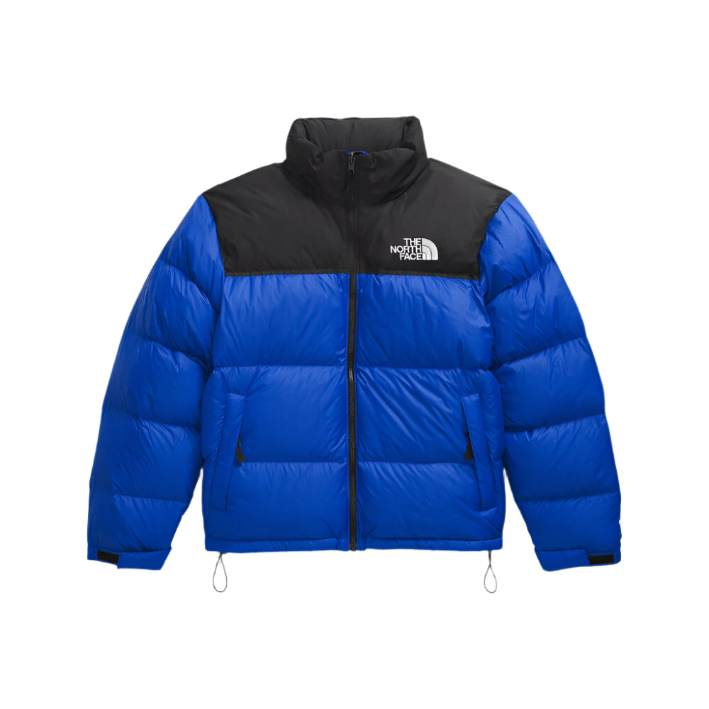 NORTH FACE PUFFER NUPTSE 700 BLUE/BLACK (size up once)