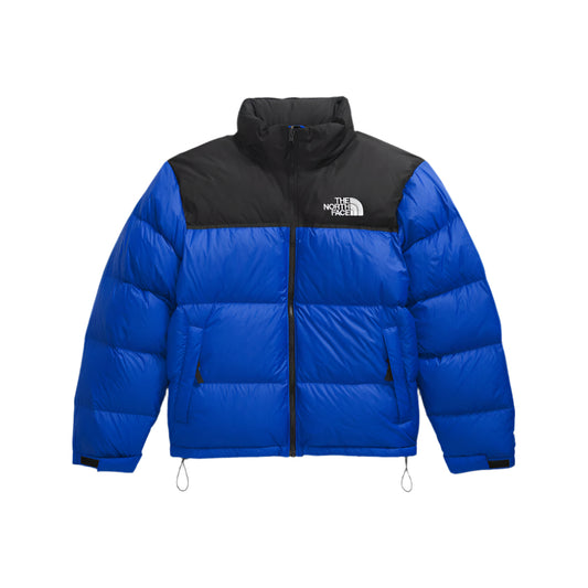 NORTH FACE PUFFER NUPTSE 700 BLUE/BLACK (size up once)