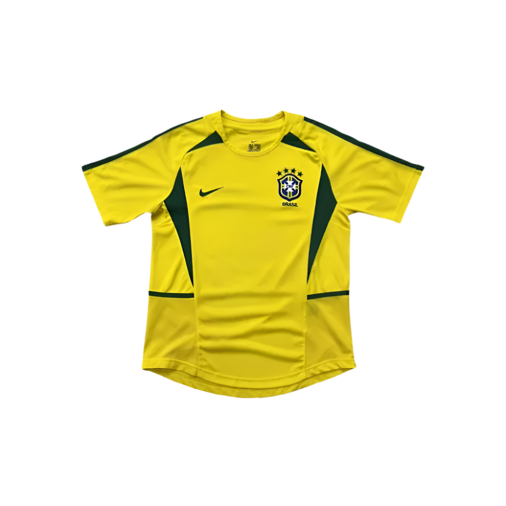 RETRO 2002 BRAZIL JERSEY HOME