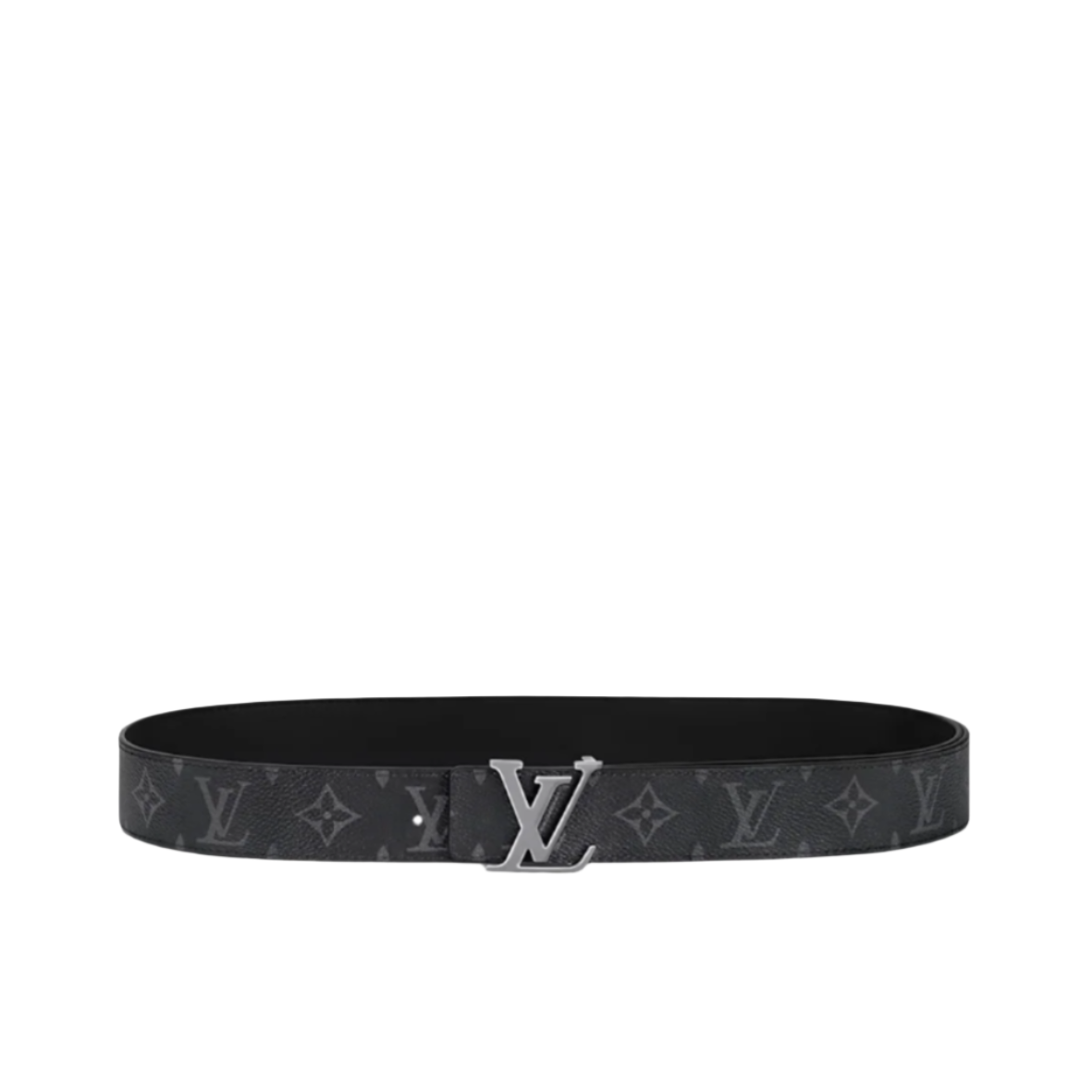 LV BELT BLACK/SILVER