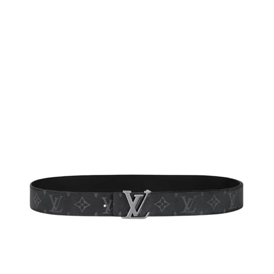 LV BELT BLACK/SILVER