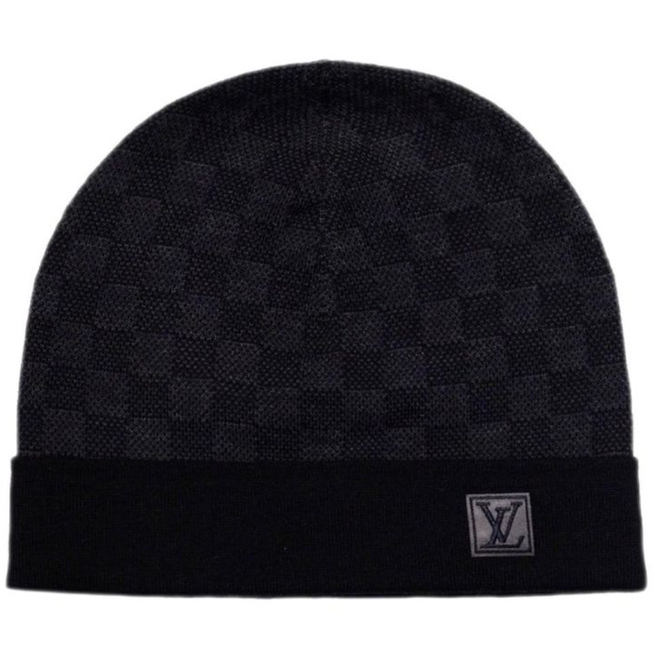 LV BEANIE BLACK