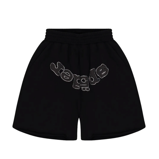 SP5DER SHORTS BLACK/GREY