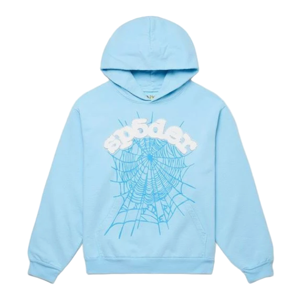 SP5DER HOODIE SKY BLUE
