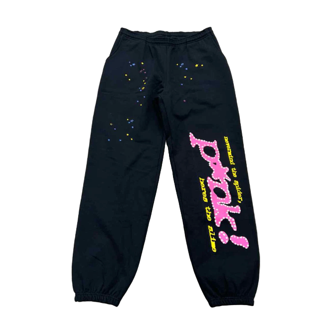 SP5DER SWEATPANTS P*NK