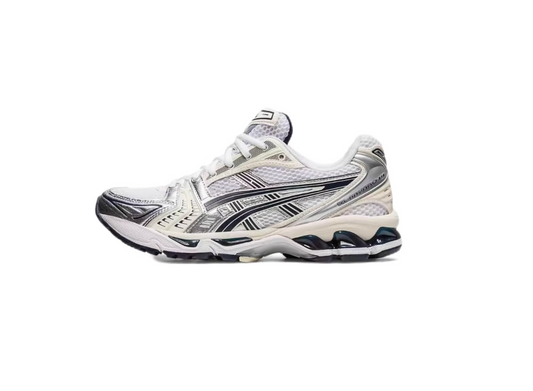 ASICS GEL KAYANO 14 CREAM/WHITE/NAVY BLUE
