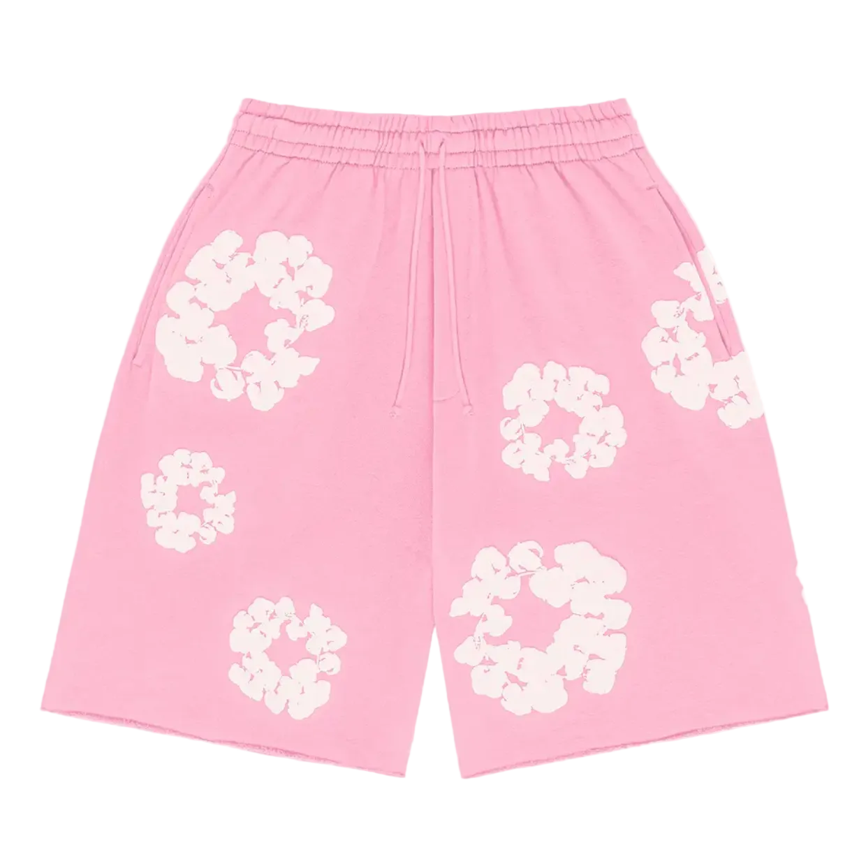 DENIM TEARS SHORTS PINK/WHITE