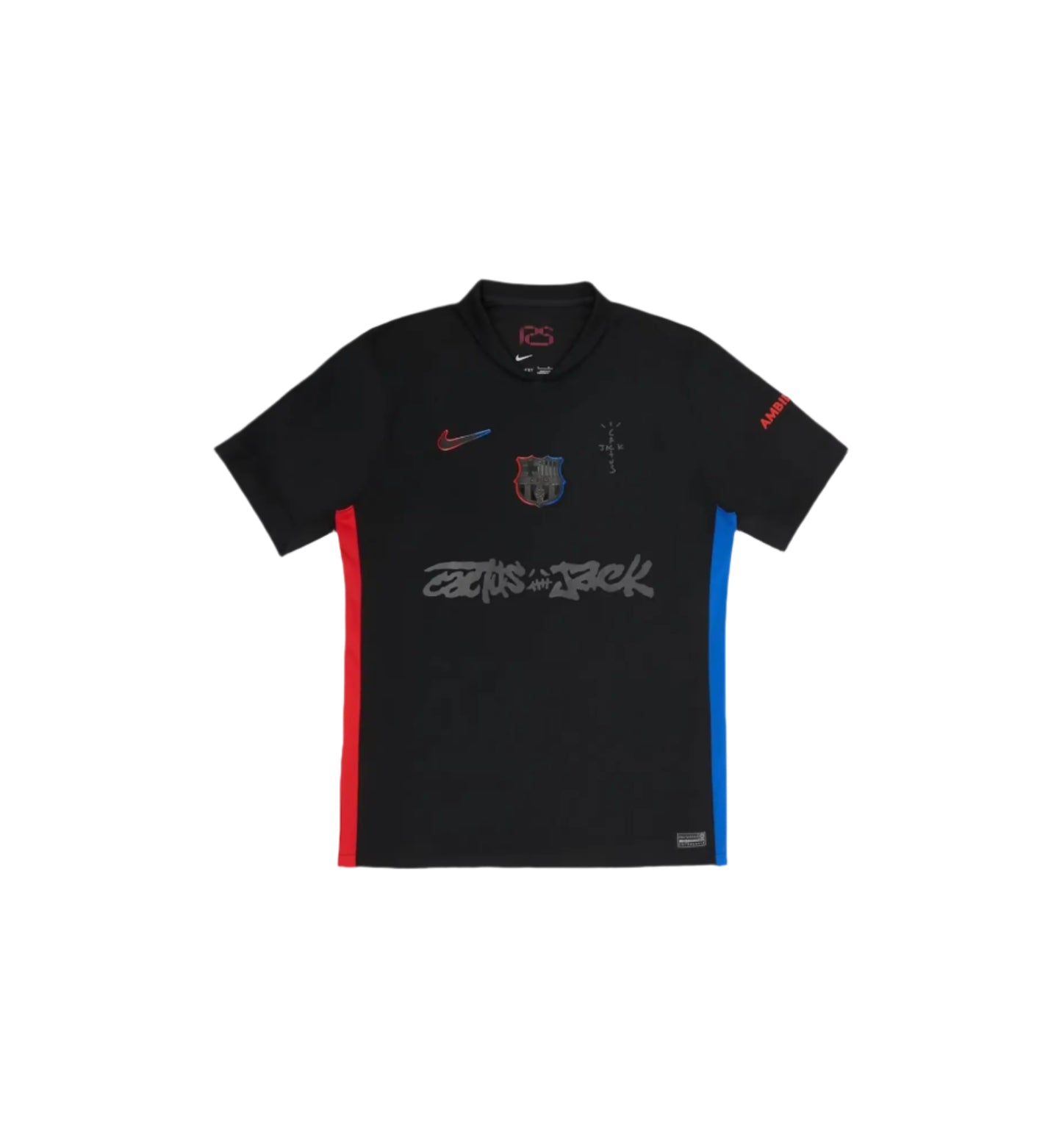 BARCELONA CACTUS JACK JERSEY BLACK