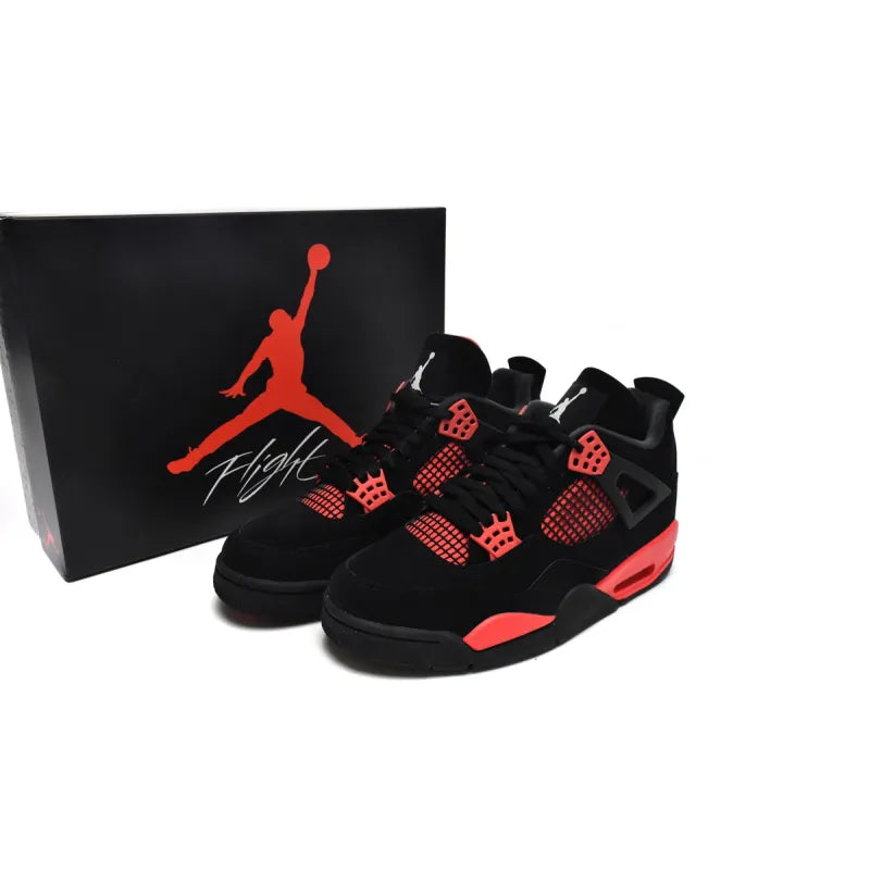 JORDAN 4 RED THUNDER