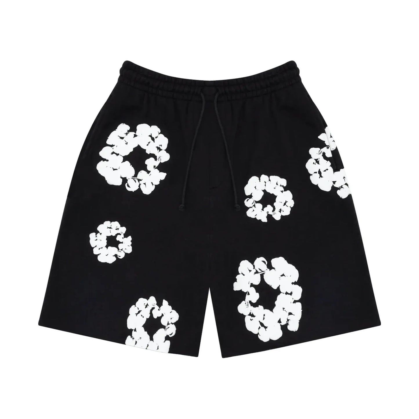 DENIM TEARS SHORTS BLACK/WHITE