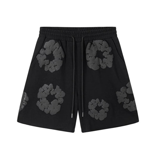 DENIM TEARS SHORTS BLACK/GRAY