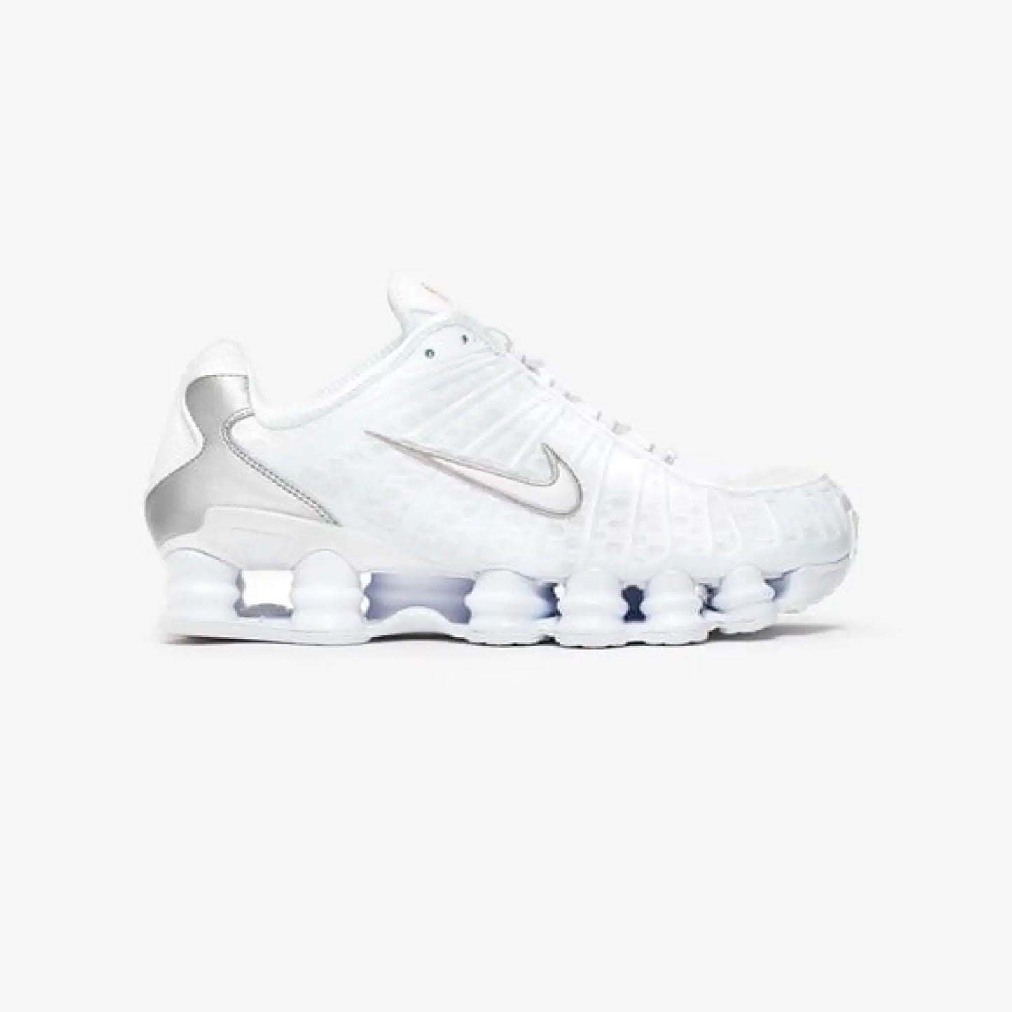 NIKE SHOX TL WHITE METALLIC SILVER