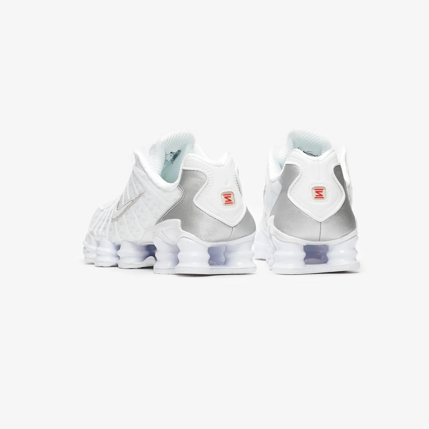 NIKE SHOX TL WHITE METALLIC SILVER
