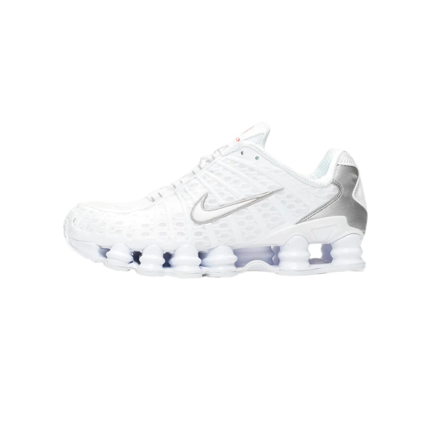 NIKE SHOX TL WHITE METALLIC SILVER