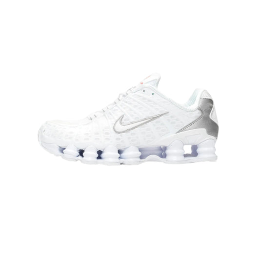 NIKE SHOX TL WHITE METALLIC SILVER