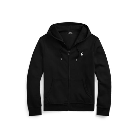 RALPH LAUREN ZIPUP HOODIE BLACK (SIZE UP TWICE)