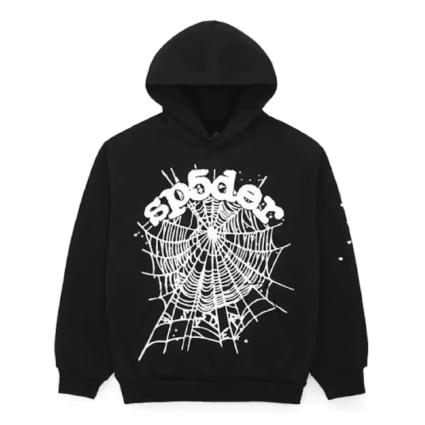 SP5DER HOODIE BLACK OG WEB